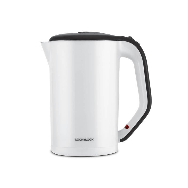 Ấm, Bình Đun Bằng Thép Không Gỉ LocknLock 1.7L, 220 - 240V~, 50 - 60Hz, 1800W - 2 Màu (Đen, Trắng) - EJK738 image number null